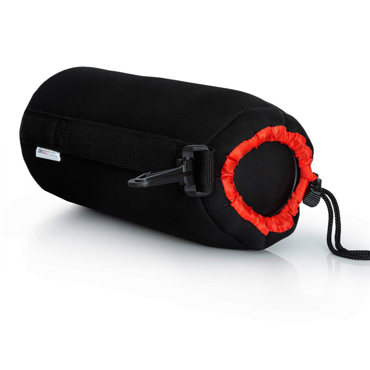 Deco Photo X-Large XL Neoprene Lens Bag Protective Water and Weather Resistant Shock Drop and Scratch Armor Pouch Sleeve Case with Plush Interior