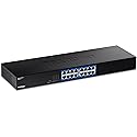 TRENDnet 16-Port Gigabit Switch, TEG-S17, 16 x Gigabit RJ-45 Ports, 32Gbps Switching Capacity, Fanless Design, Metal Enclosure, Internal Power Supply