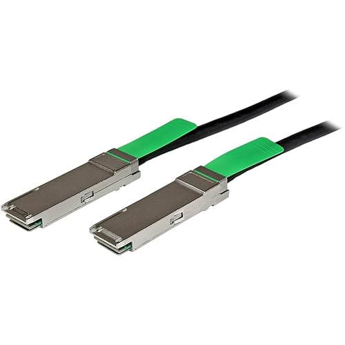 StarTech.com MSA Uncoded Compatible 2m 40G QSFP+ to QSFP+ Direct Attach Breakout Cable Twinax - 40 GbE QSFP+ Copper DAC 40 Gbps Low Power Passive