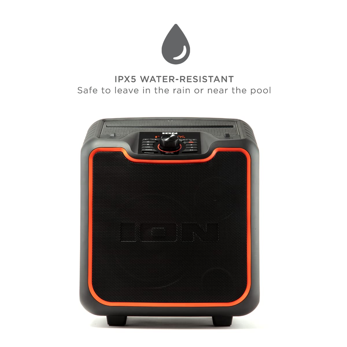 Ion Sport XL - High-Power All-Weather Rechargeable Bluetooth and NFC Enabled Speaker - MK3 (Renewed)