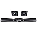 Ergotron - WorkFit Conversion Kit, Single HD to Dual - Add-on for WorkFit-A HD Standing Desk Converter or WorkFit-C HD Mobile Standing Desk