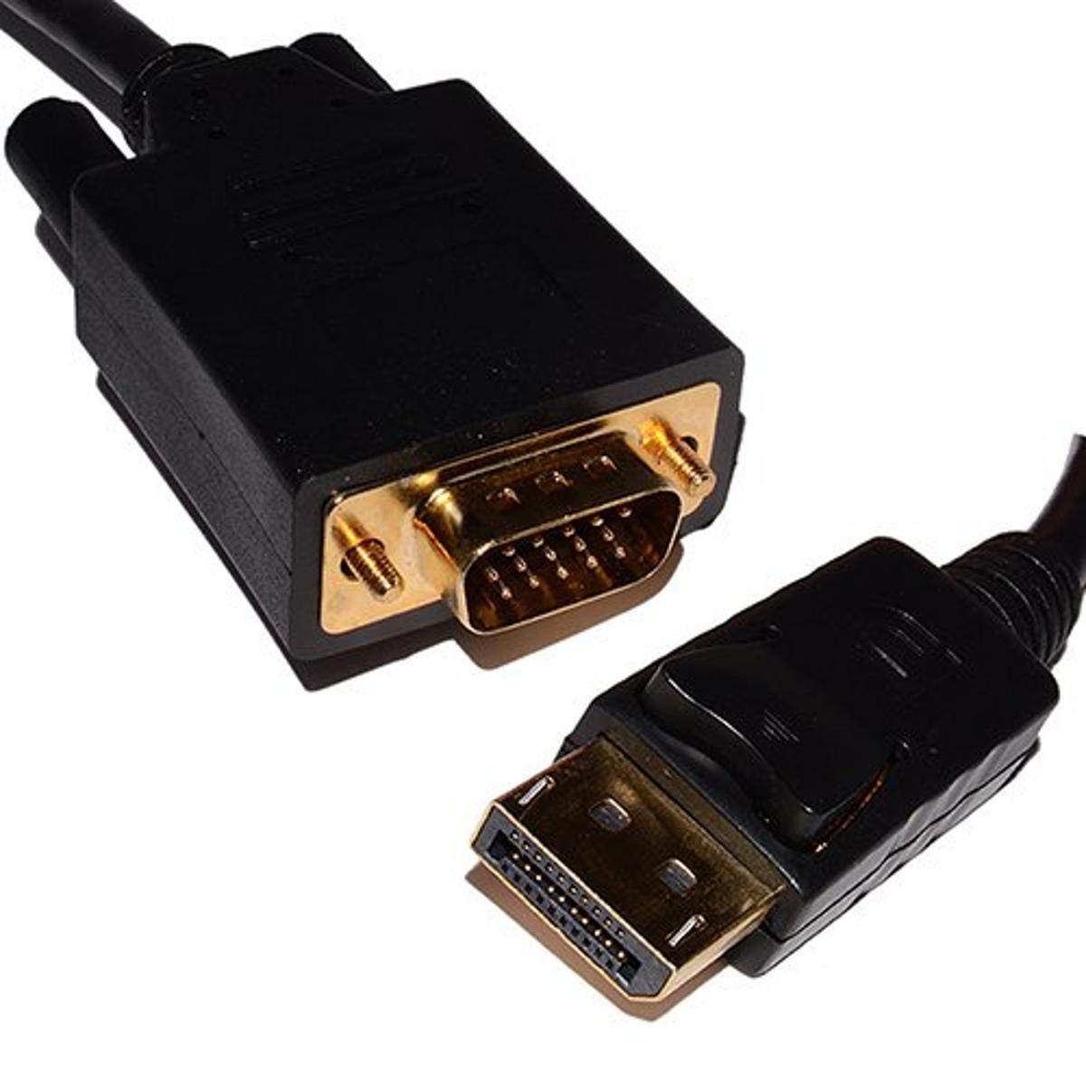 4xem DisplayPort Adapter, 6', Black (4XDPMVGAMCBL)