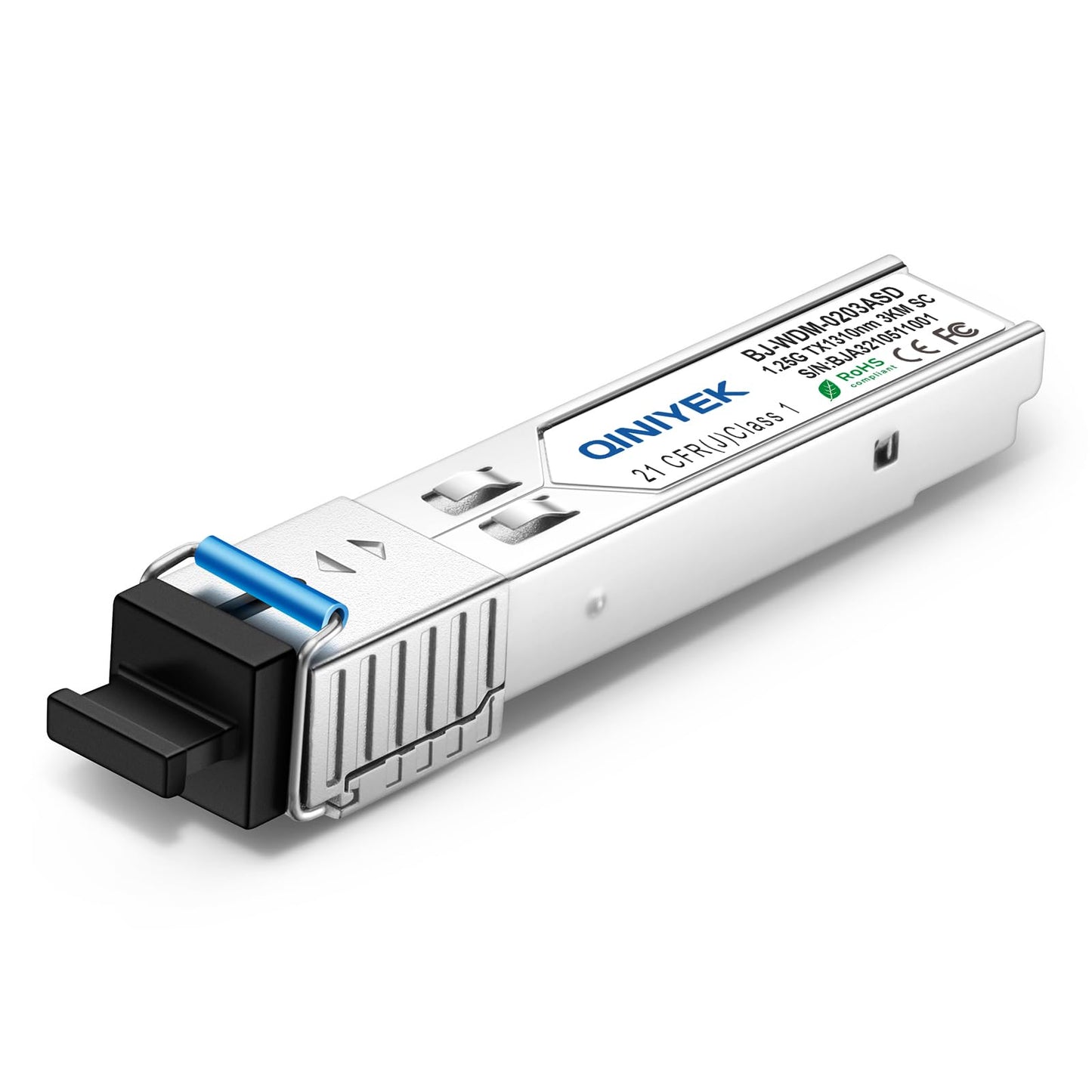 1 Pair simplex SC Module 3KM, 1.25G Single-Mode Fiber Connector, SFP-WDM-SM 1000BASE BiDi 1310nm/1550nm SFP Transceiver Module