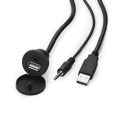 RetroSound USB-PORT USB/Auxiliary Extension Cable