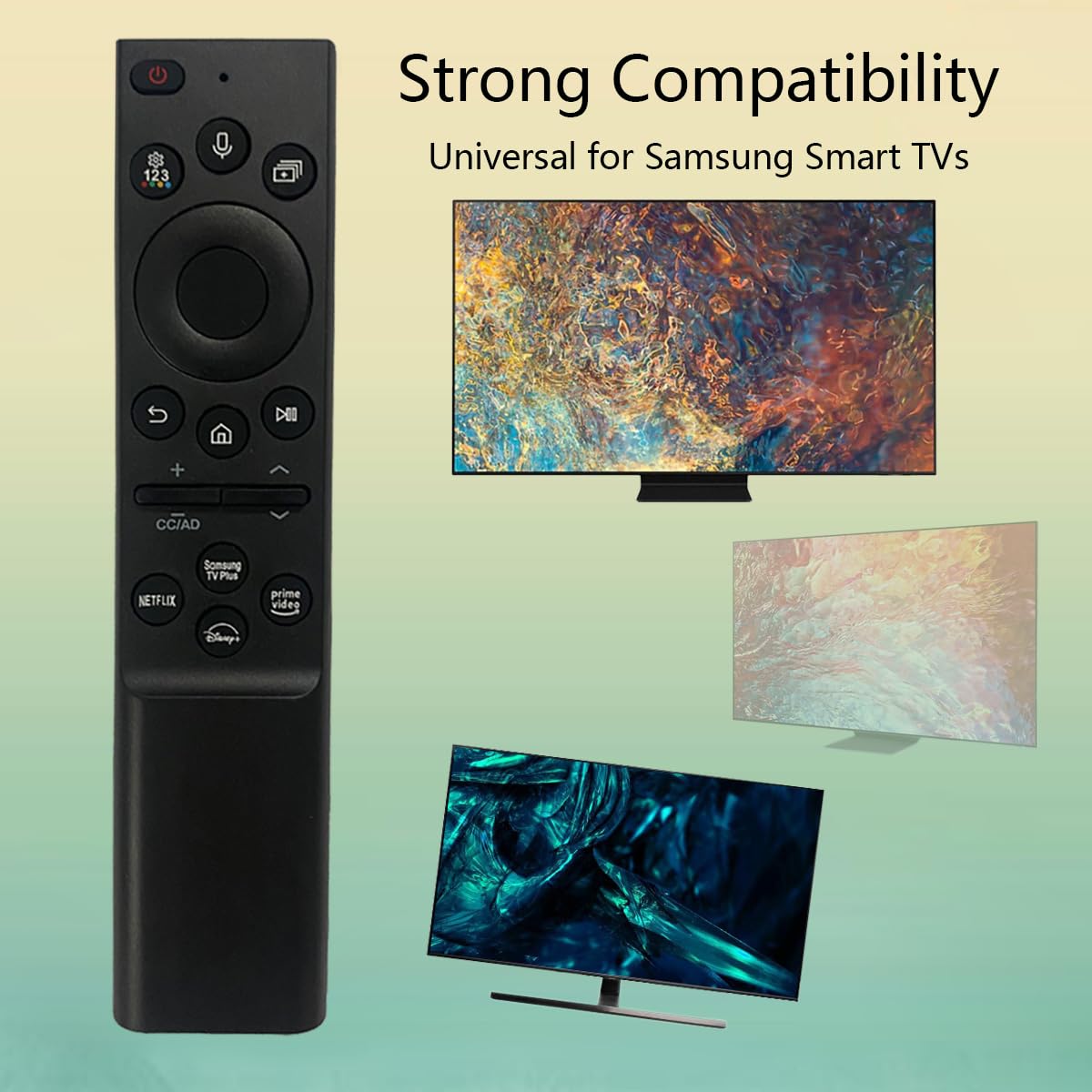 GHUST Voice Remote Control Replacement for Samsung BN59-01388A UN50CU7000FXZA UN55CU7000FXZA UN58CU7000FXZA UN650CU7000FXZA UN70CU7000FXZA