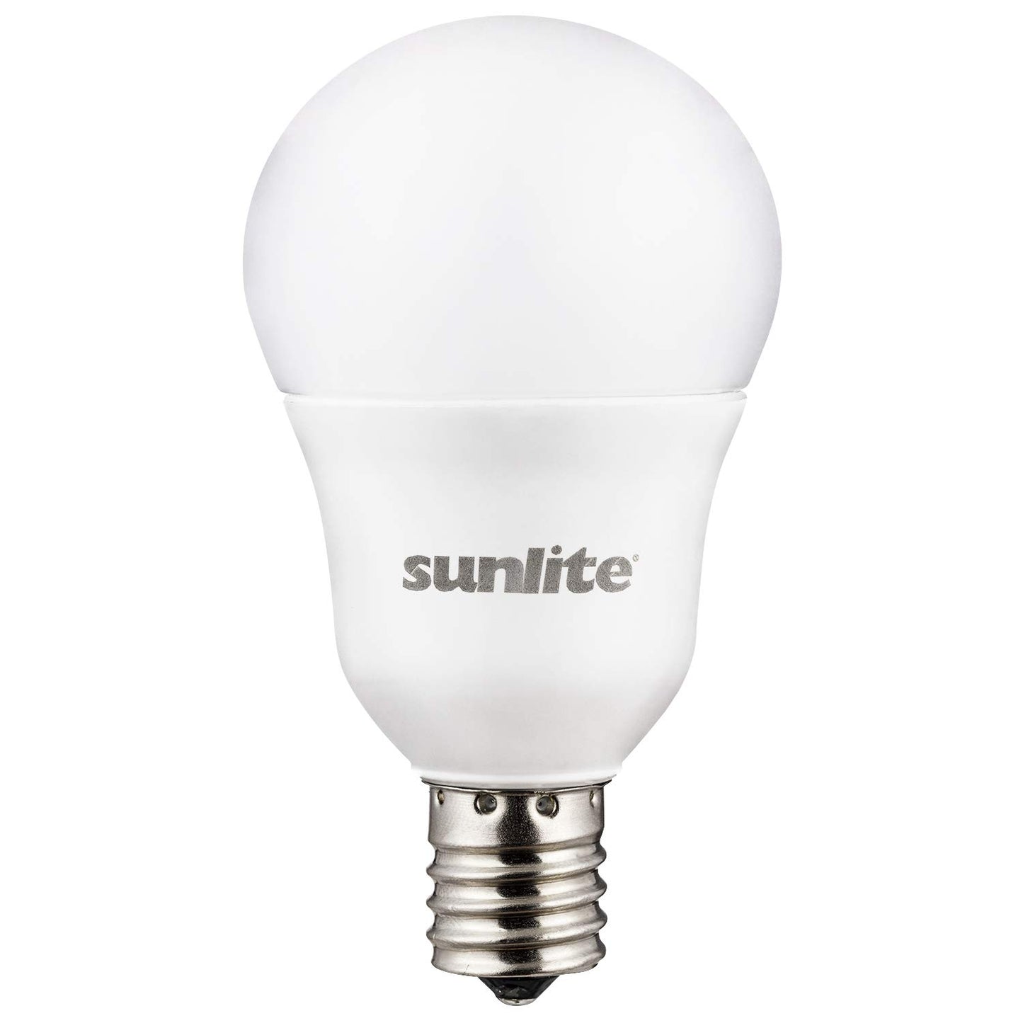 Sunlite 80334-SU LED A15 Light Bulb, 6 Watts (40W Equivalent), Intermediate Base (E17), 480 Lumens, Dimmable, Frosted Finish, ETL Listed, 1 Count