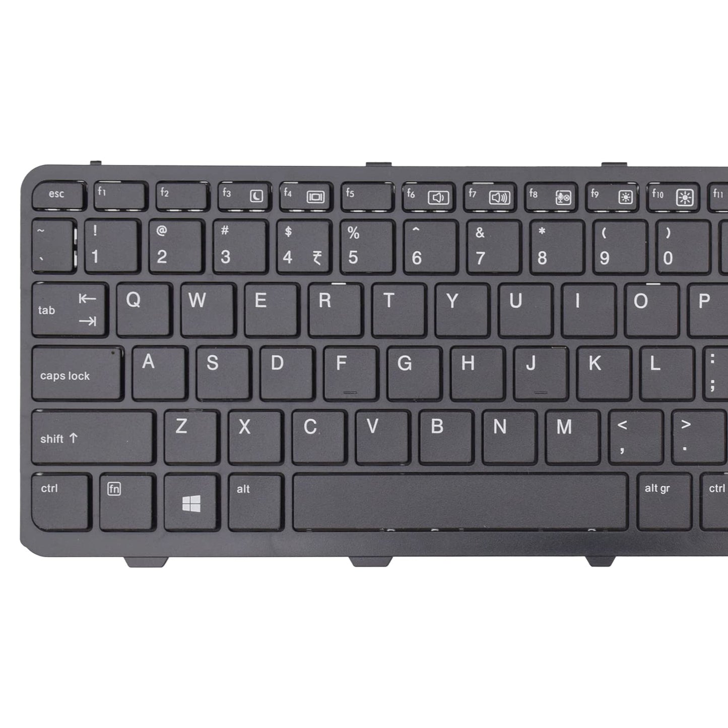 SUNMALL New Laptop Keyboard Replacement with Frame, Compatible with HP Probook 450 G0, 450 G1, 450 G2, 455 G1, 455 G2, 470 G0, 470 G1, 470 G2 Series