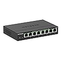 NETGEAR 8-Port 2.5G Multi-Gigabit Ethernet Easy Smart Managed Essentials Network Switch (MS308E) - with 8 x 2.5Gbps Ports, Desktop or Wall Mount