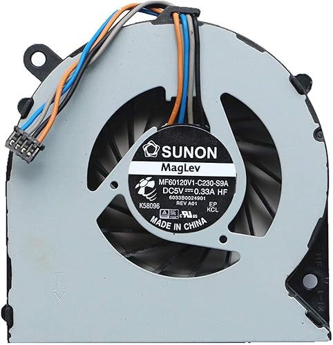 wangpeng Laptop CPU Cooler Fan for HP ProBook 4330S 4331S 4430S 4431S 4435S 4436S CPU Cooling Fan MF60120V1-C230-S9A DC5V 0.33A 6033B0024901
