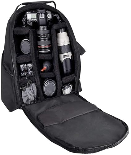 Deluxe Photo/Video Backpack Camera Bag Case for Canon EOS Rebel 77D T7i SL2