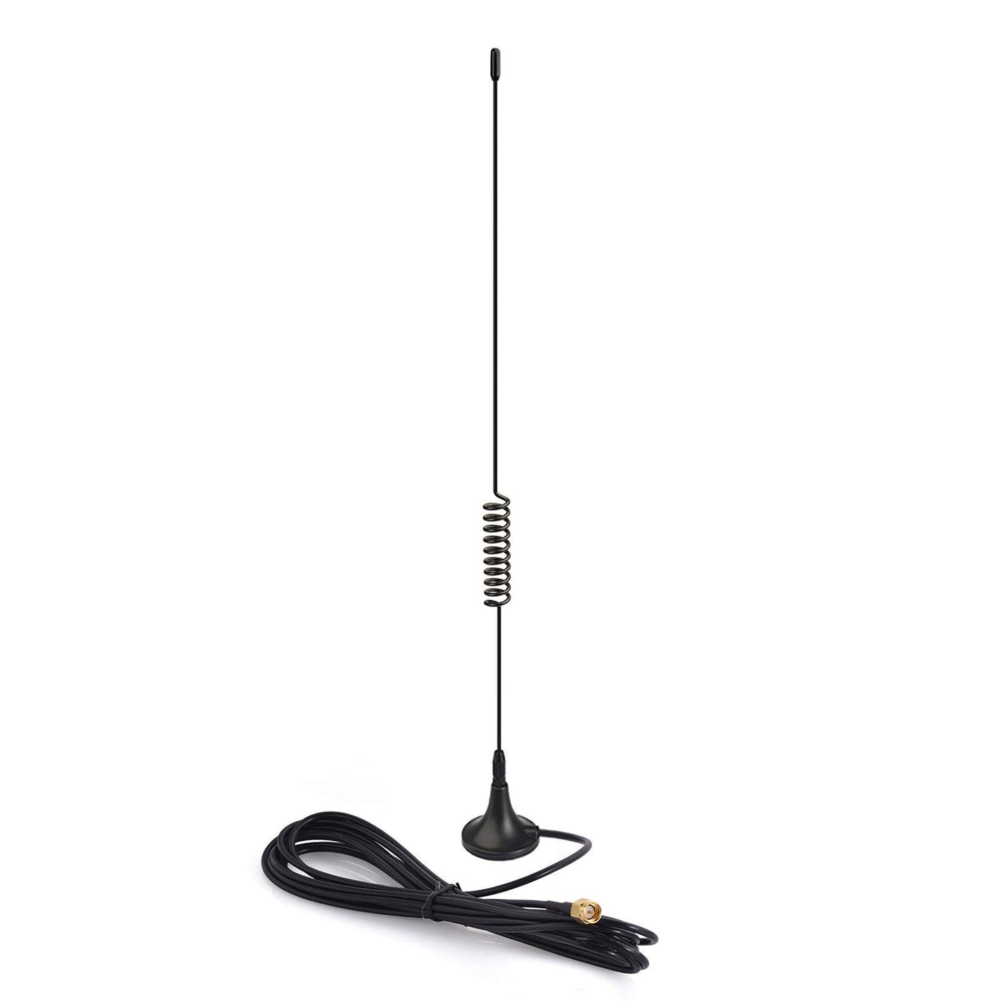 Bingfu Dual Band 978MHz 1090MHz 5dBi Magnetic Base SMA Male MCX Antenna for Aviation Dual Band 978MHz 1090MHz ADS-B Receiver RTL SDR Software Defined
