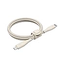 Belkin Braided USB-C to Lightning Cable - 1.5m (5ft Fast Charging iPhone USB-C Cable for iPhone 13,12,11, 11 Pro, 11 Pro Max, XS, XS Max, XR, X…