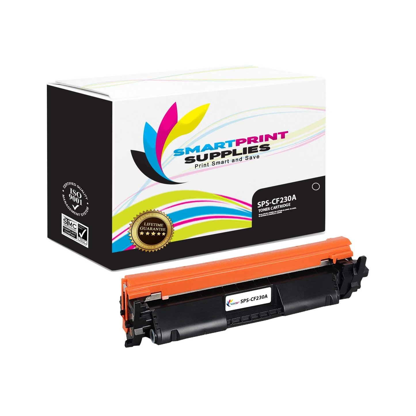 Smart Print Supplies Compatible 30A CF230A Black Toner Cartridge Replacement for HP Laserjet M20 MFP M227 Printers (1,600 Pages) - 2 Pack