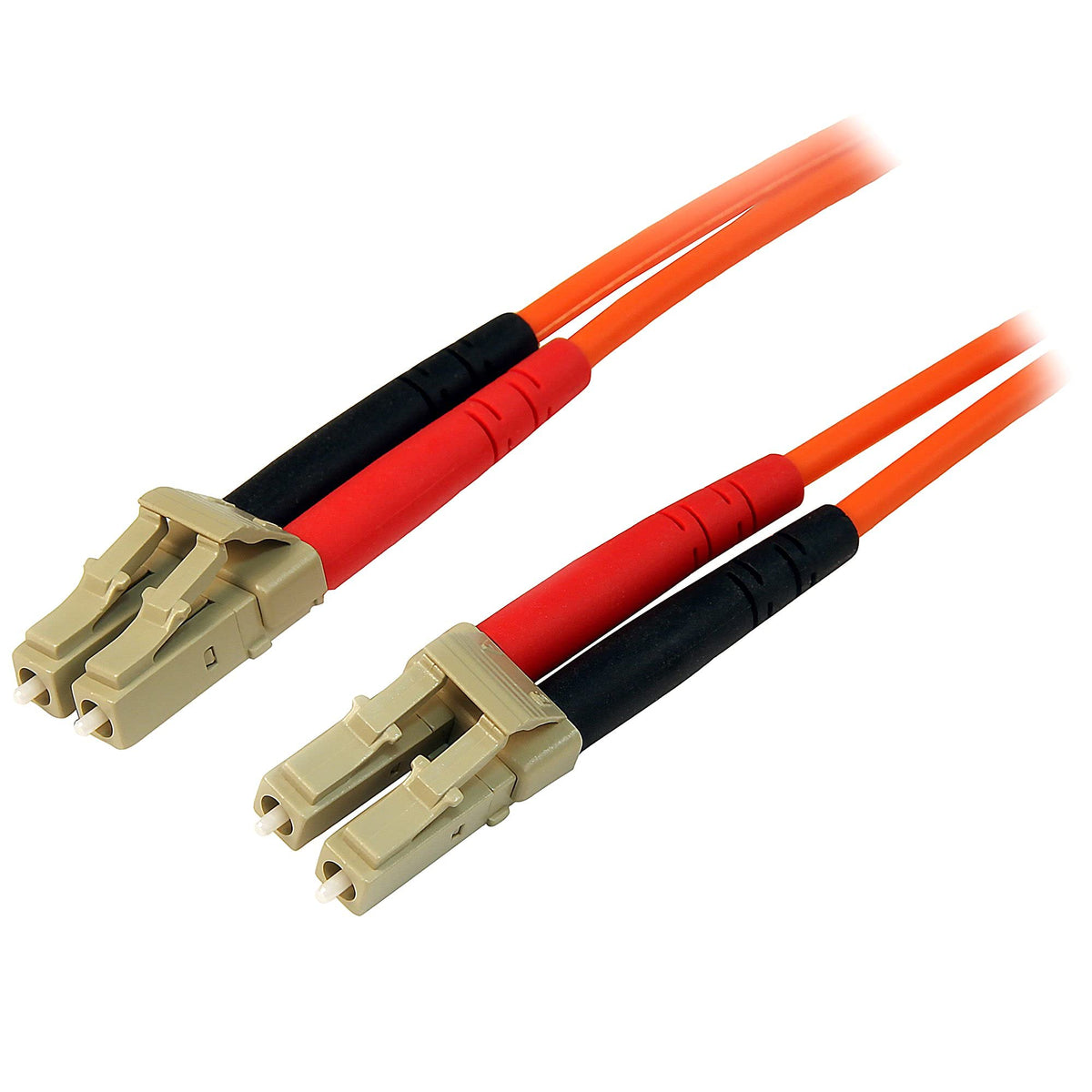 StarTech.com 3m Fiber Optic Cable - Multimode Duplex 50/125 - LSZH Fiber Jumper Cord - LC/LC