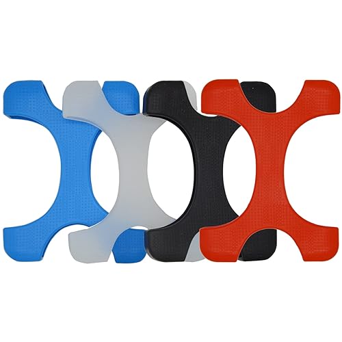 T-SIDAKE 4 Pieces of 2.5 Inch Silicone Hard Drive Protective Case, Shock Proof and Drop Proof Elasticity to Protect Your Device Safety, Suitable