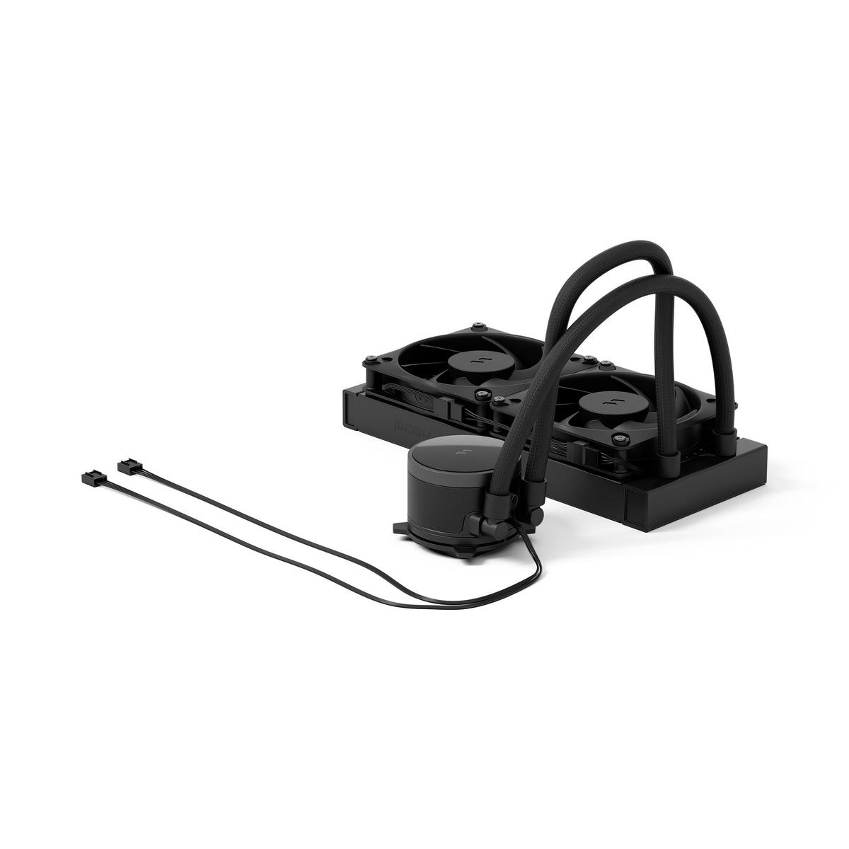Fractal Design Radius 240, Black - AIO Water Cooling