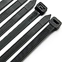 Cable Zip Ties Heavy Duty 12 Inch, Ultra Strong Plastic Wire Ties with 120 Pounds Tensile Strength, 100 Pieces, Nylon Tie Wraps with 0.3 Inch Width