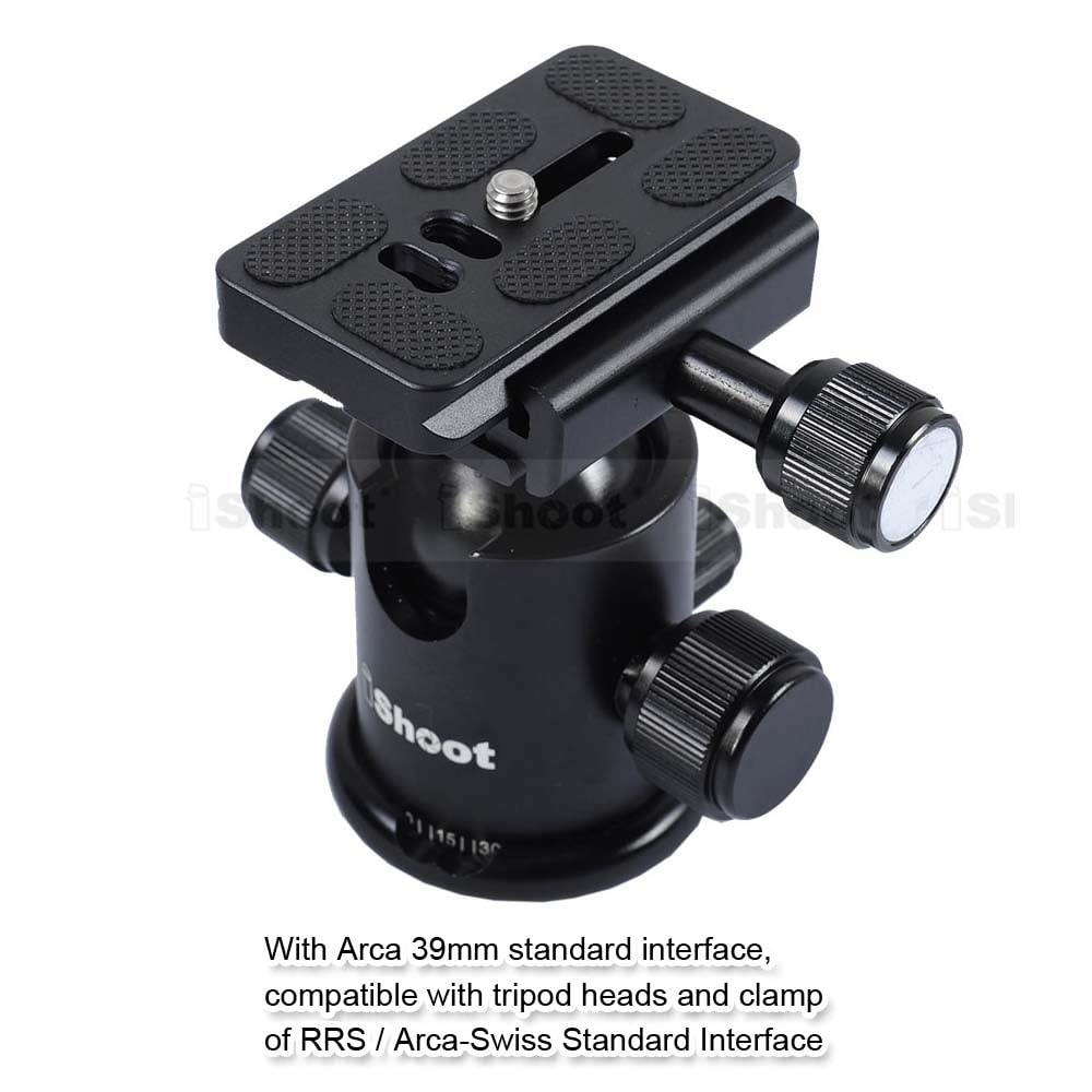 7cm Long Camera Quick Release Plate QS-70 with 1/4" Screw Compatible with Arca-Swiss Fit Tripod Ball Head Panning Head Panorama Head Panoramic Head