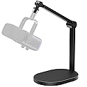 InnoGear Studio Mic Stand, Max Load 2.64 lb Microphone Arm Desk Mount Desktop Microphone Stand for Fifine AM8 K669B Blue Yeti HyperX QuadCast SoloCast