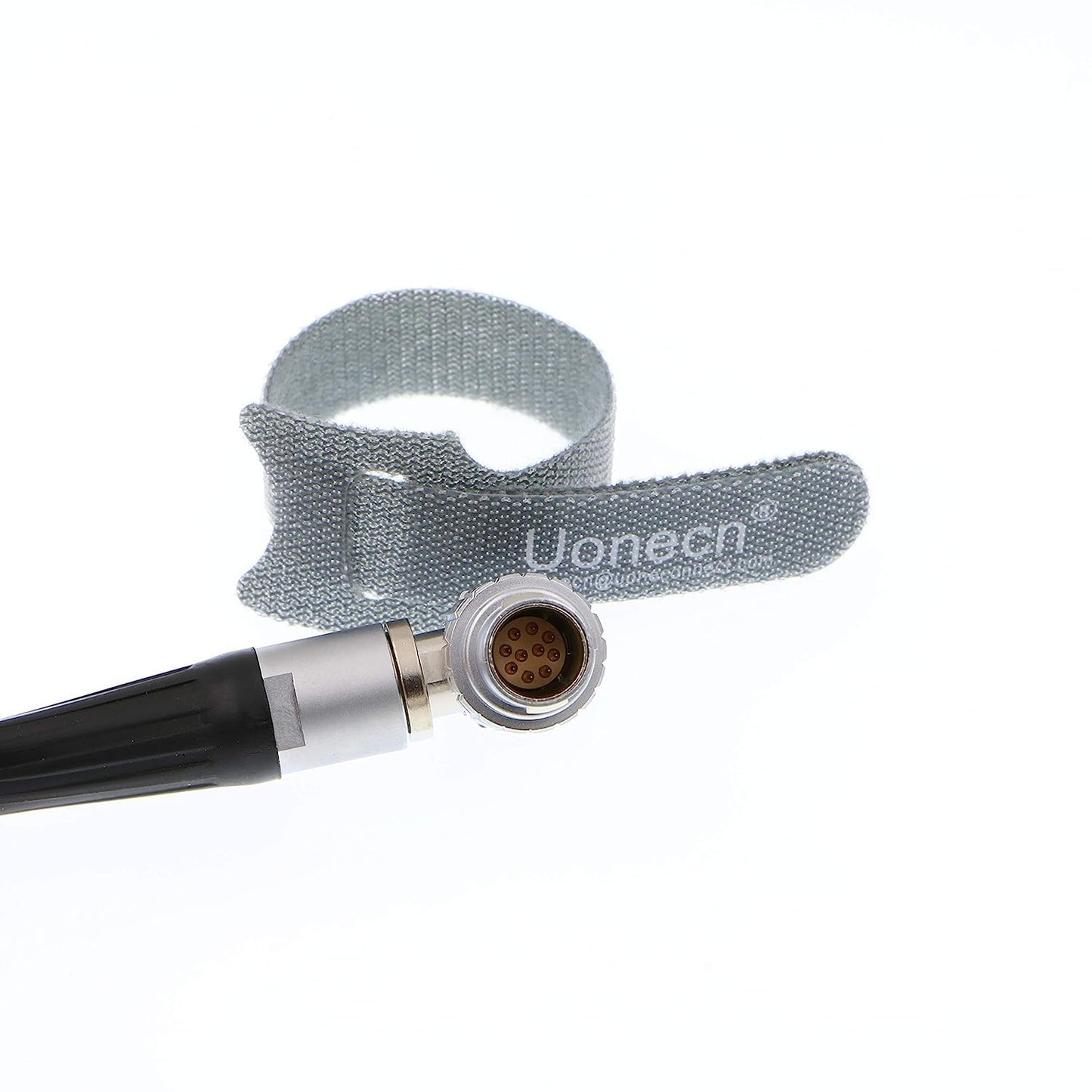 Uonecn 10 Pin Male Plug to 4 XLR 3 Pin Breakout Audio Input Output Cable for Atomos Shogun Monitor Recorder Audio Splitter 30cm