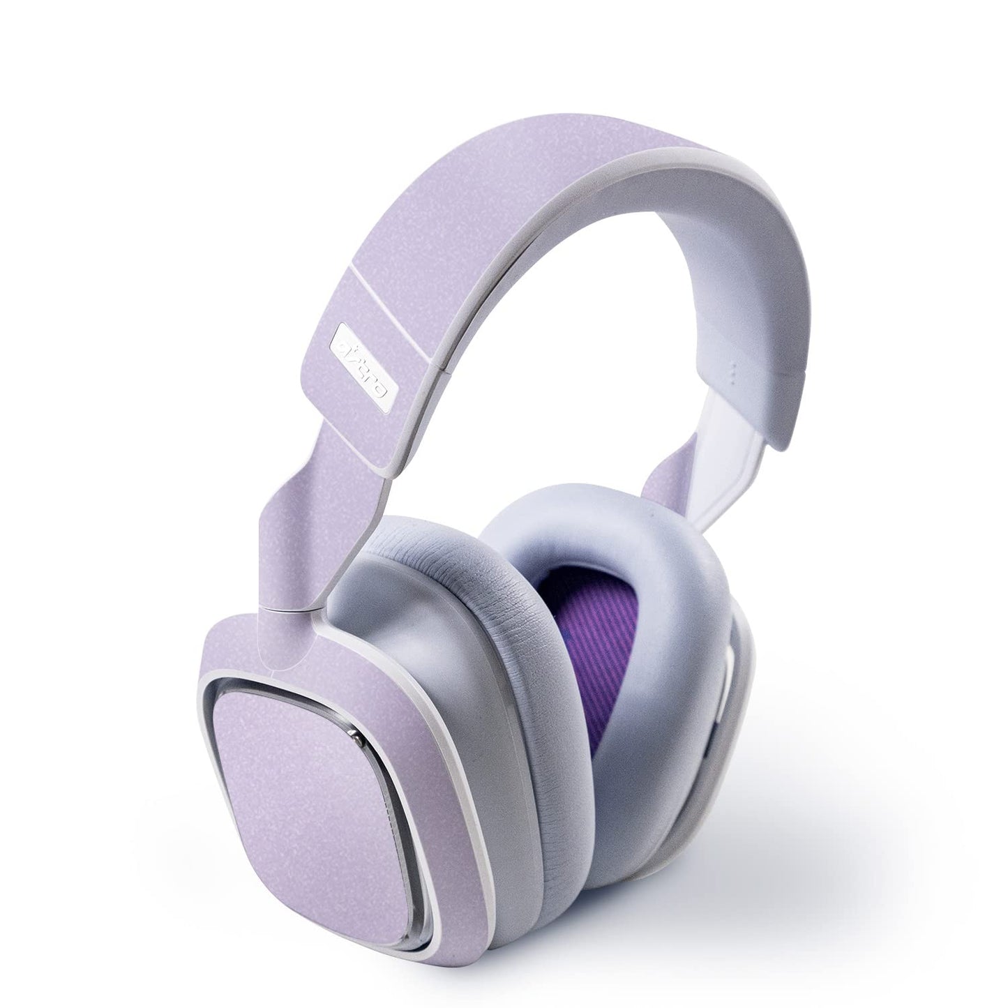 MightySkins Glossy Glitter Skin Compatible with Astro A30 Wireless Headset - Solid Lilac | Protective, Durable High-Gloss Glitter Finish | Easy…