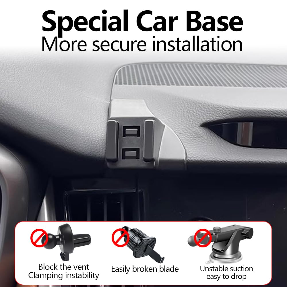 LUNQIN Car Phone Holder for Subaru Outback Phone Mount 2021 2022 2023 2024 2025 Auto Accessories Interior Decoration Mobile Cell Smartphone Bracket