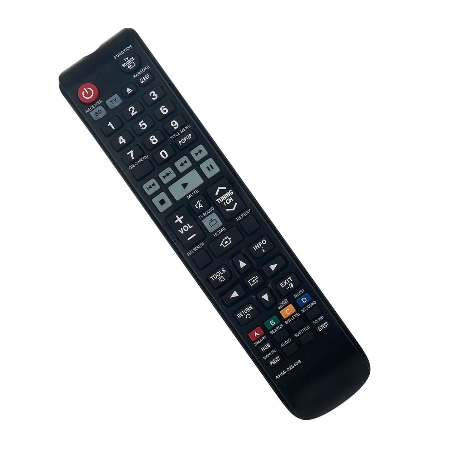 AH59-02540B Replaced Remote Control Compatible with Samsung Blu-ray Home Theater HT-F5530HK