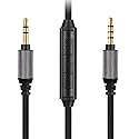 FAAEAL WH-1000XM5 Audio Cable Compatible with Sony WH-1000XM4/XM3 MDR-1AM2 Technica ATH-M50xBT ATH-ANC7B Headphones,in-line mic Control Extension Aux…