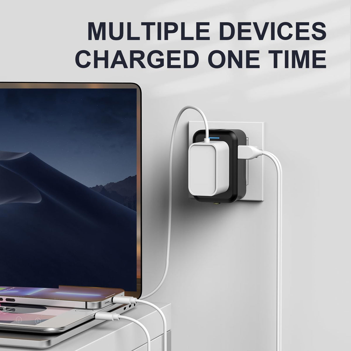 Universal Travel Adapter with USB C, International Power Plug Adapter All in One Worldwide Travel Adapter Power Converters Wall Charger AC Power Plug…
