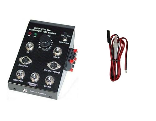 Workman Super Star T747 CB Radio Microphone Test Center Tester w/Power Cord
