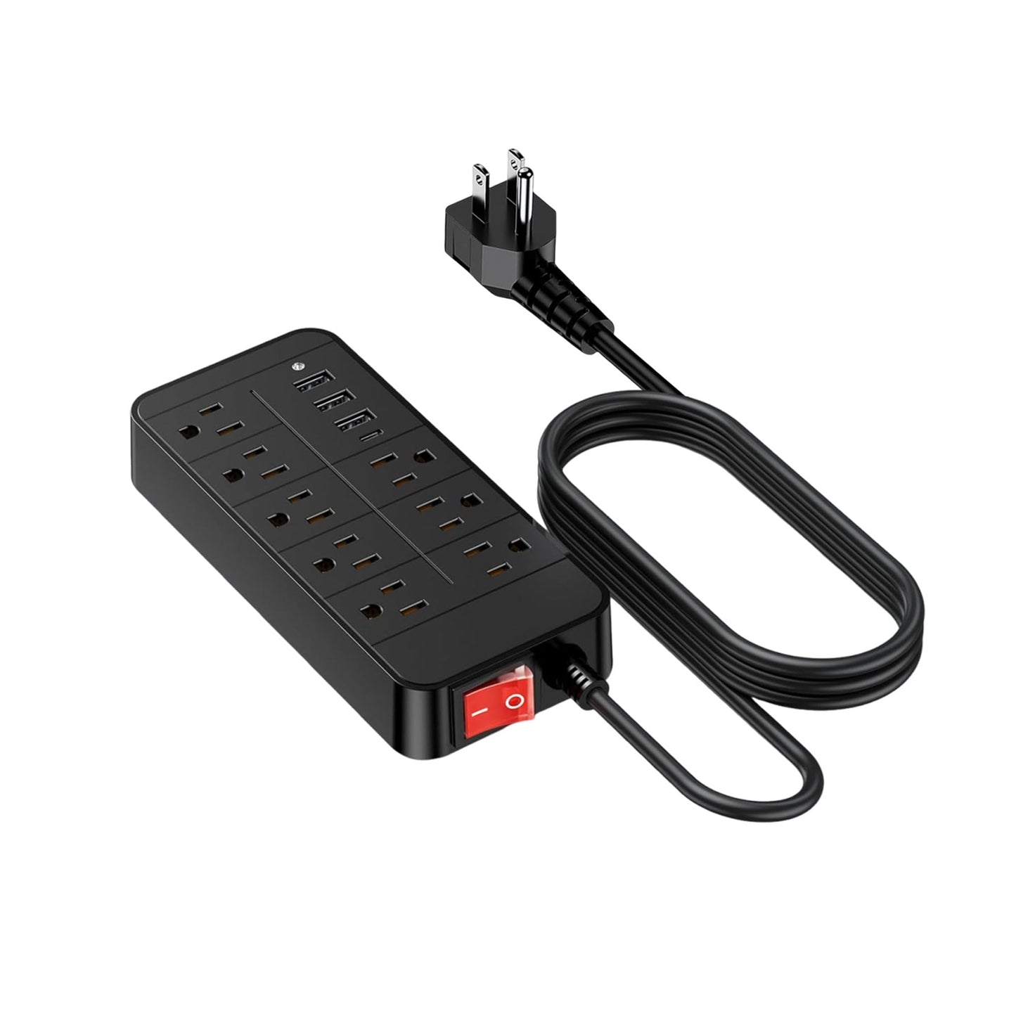 USB Charging Station harger Station Hub, USB Wall Charger has Fast Charging auto-Detection Technology Safety Guarantee for Cell Phones, Tablets