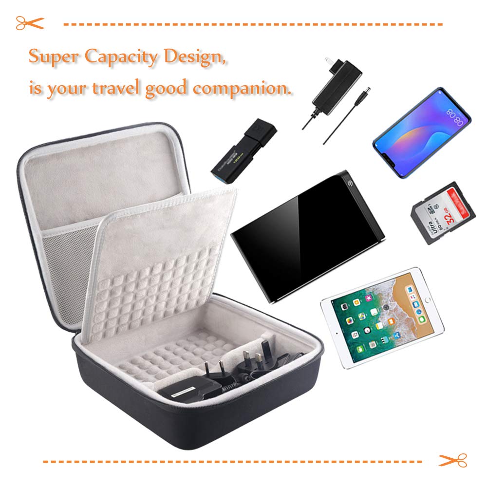 BOVKE Hard Drive Case for Seagate Backup Plus Hub External Hard Drive Desktop HDD 4TB 6TB 8TB 10TB 12TB 14TB 16TB 18TB 20TB, 3.5 Inch Portable Desktop