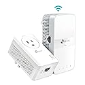 TP-Link Powerline WiFi Extender TL-WPA7617 KIT - Includes AV1000 Powerline Ethernet Network Adapter and AC1200 Dual Band Extender, Gigabit Port