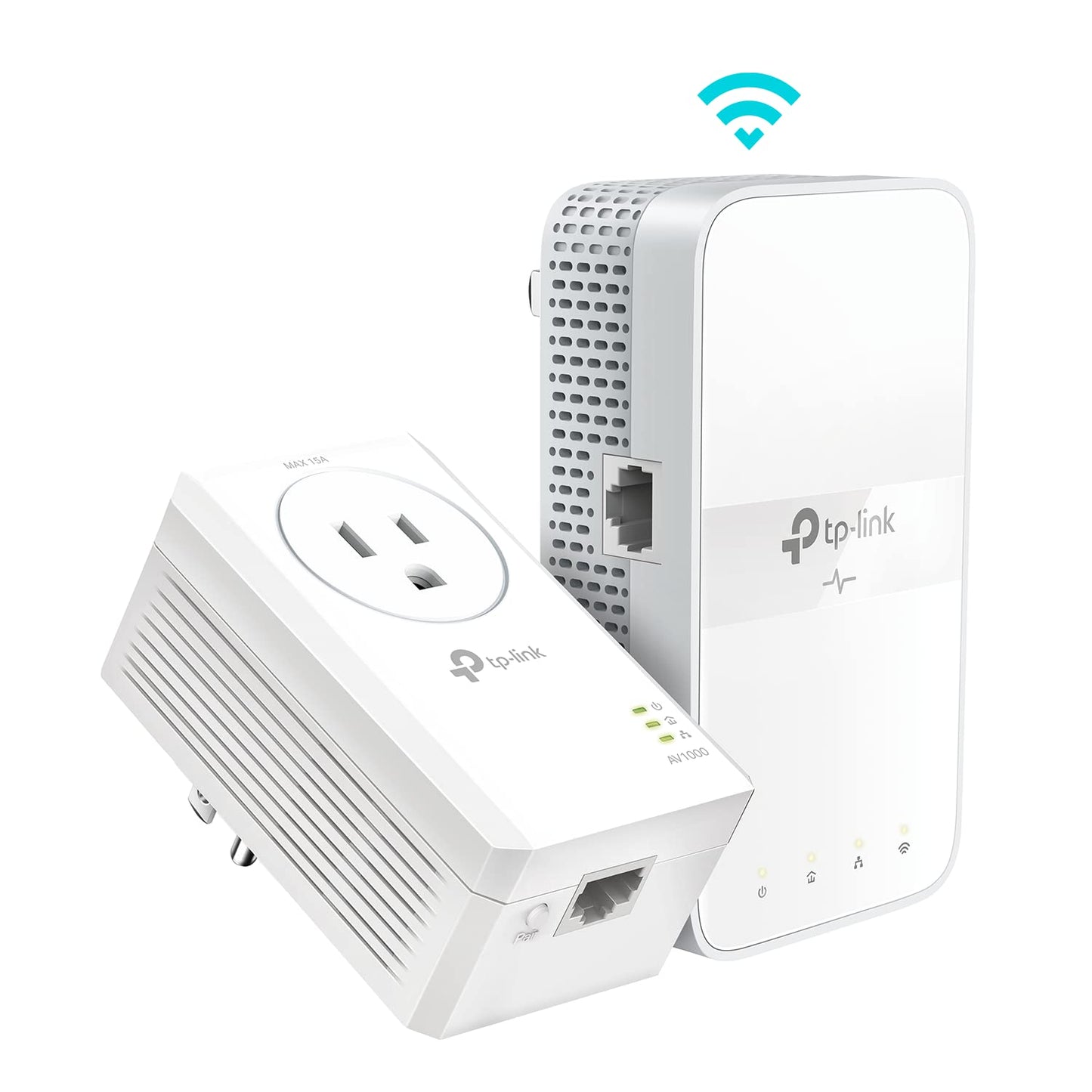 TP-Link Powerline WiFi Extender TL-WPA7617 KIT - Includes AV1000 Powerline Ethernet Network Adapter and AC1200 Dual Band Extender, Gigabit Port