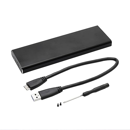 SSD to USB3.0 Hard Disk Enclosure External Case 6+12 Pin for 2010 Apple MacBook Air A1370 A1369