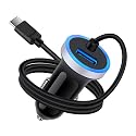 Type C Car Charger Fast Charging Cigarette Lighter Adapter for Samsung Galaxy S25 S24 S23 S22 S21 Ultra 5G S20 FE Note 20,A13 A14 A15 A53 A54, Google