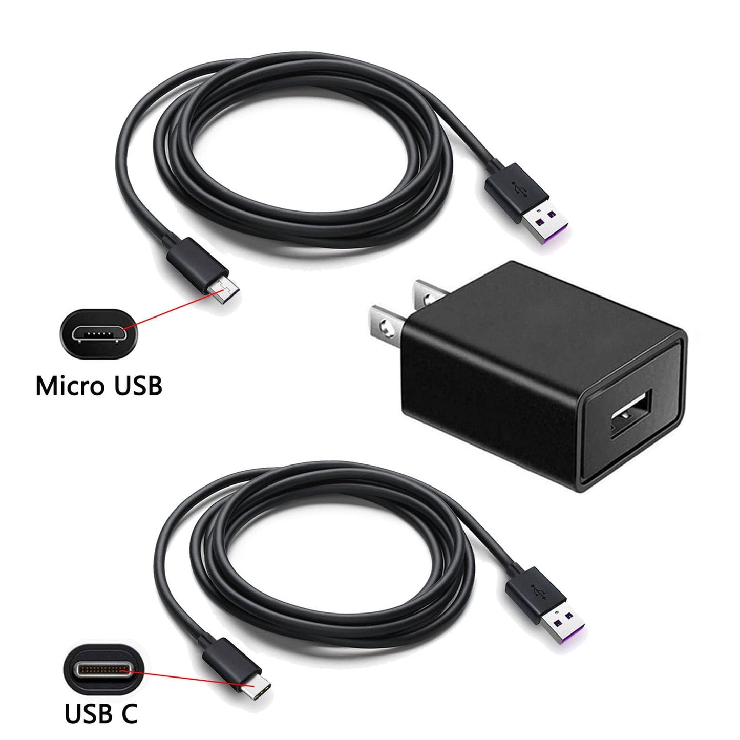 Portable Speaker Charger, USB Wall Charger Charging Cable Cord Compatible for ortizan X10, X8 Pro, X30, X2, M8, M10 Portable Speaker