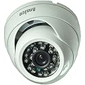 Ansice Wired Turret AHD CCTV Camera AHD 1080P 2.0MP 2MP White Metal Security Camera 2.8mm Lens CMOS Chips with IR-Cut Waterproof Infrared 24 pcs