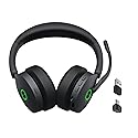 Yealink BH74 ANC Bluetooth Headset with Microphone for Hybrid Work, Microsoft Teams Premium Open Office Certified Headsets with 6-mics Active Noise…