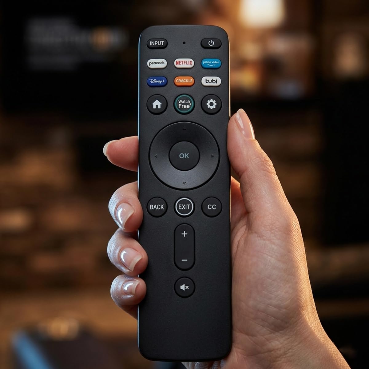 GHUST XRT260 Replacement IR Remote Control for VIZIO Smart TV V435-J01 V505-J09 V555-J01 V655-J09 V705-J03 V755-J04 V585-J01 V705X-J03 V756X-J03