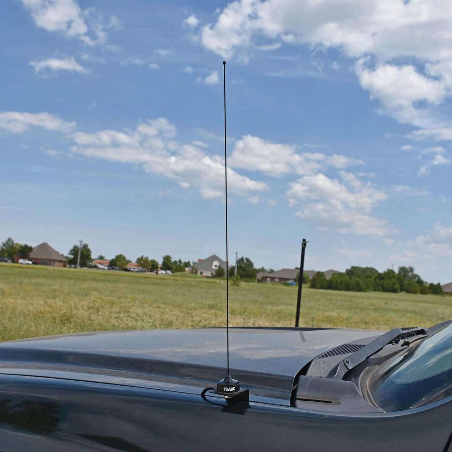 Tram 1121-B 200-Watt Pretuned 150 MHz to 162 MHz Black-Nut-Type Quarter-Wave Antenna with NMO Mounting