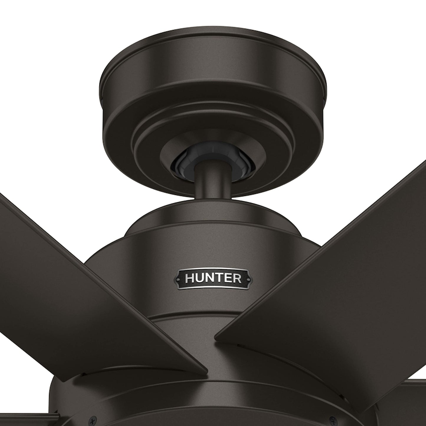 Hunter Fan 44 inch Contemporary Premier Bronze Finish Outdoor Ceiling Fan with 6 Blades (Renewed)