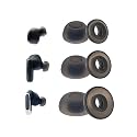 Klowcok Replacement Ear Tips for JBL Vibe Buds/Tour Pro 2 / Live Beam 3 / Live Pro 2 / Live Free 2 Earbuds, Soft Silicone Ear Tips 3 Pairs (S/M/L)