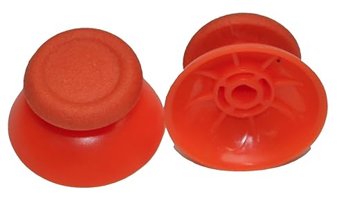 Replacement Thumbstick Analog Stick Thumb Stick Joystick Cap Cover for PS4 Controller Orange