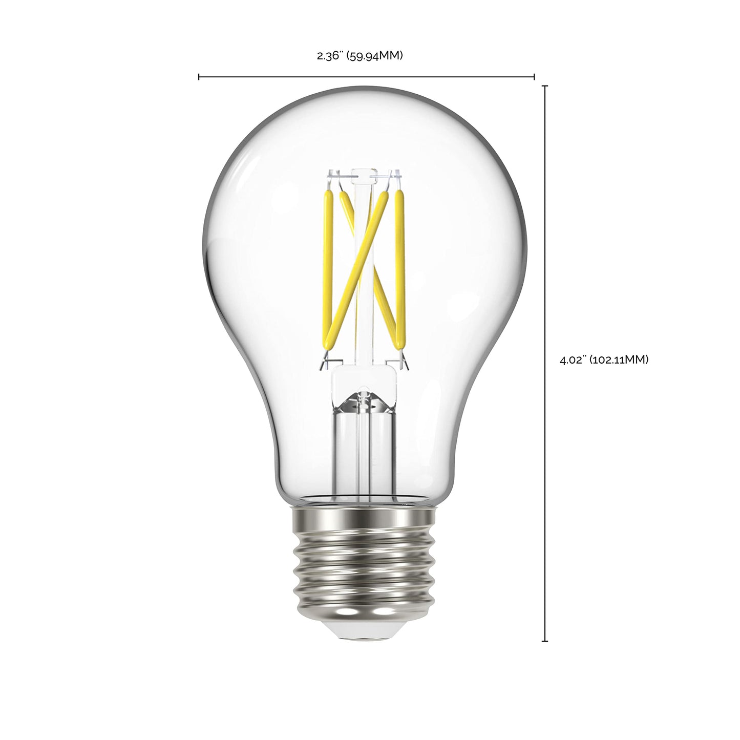 Satco S11428, Dusk to Dawn A19 LED Bulb, 60W Replacement, Light Bulb, 2700K
