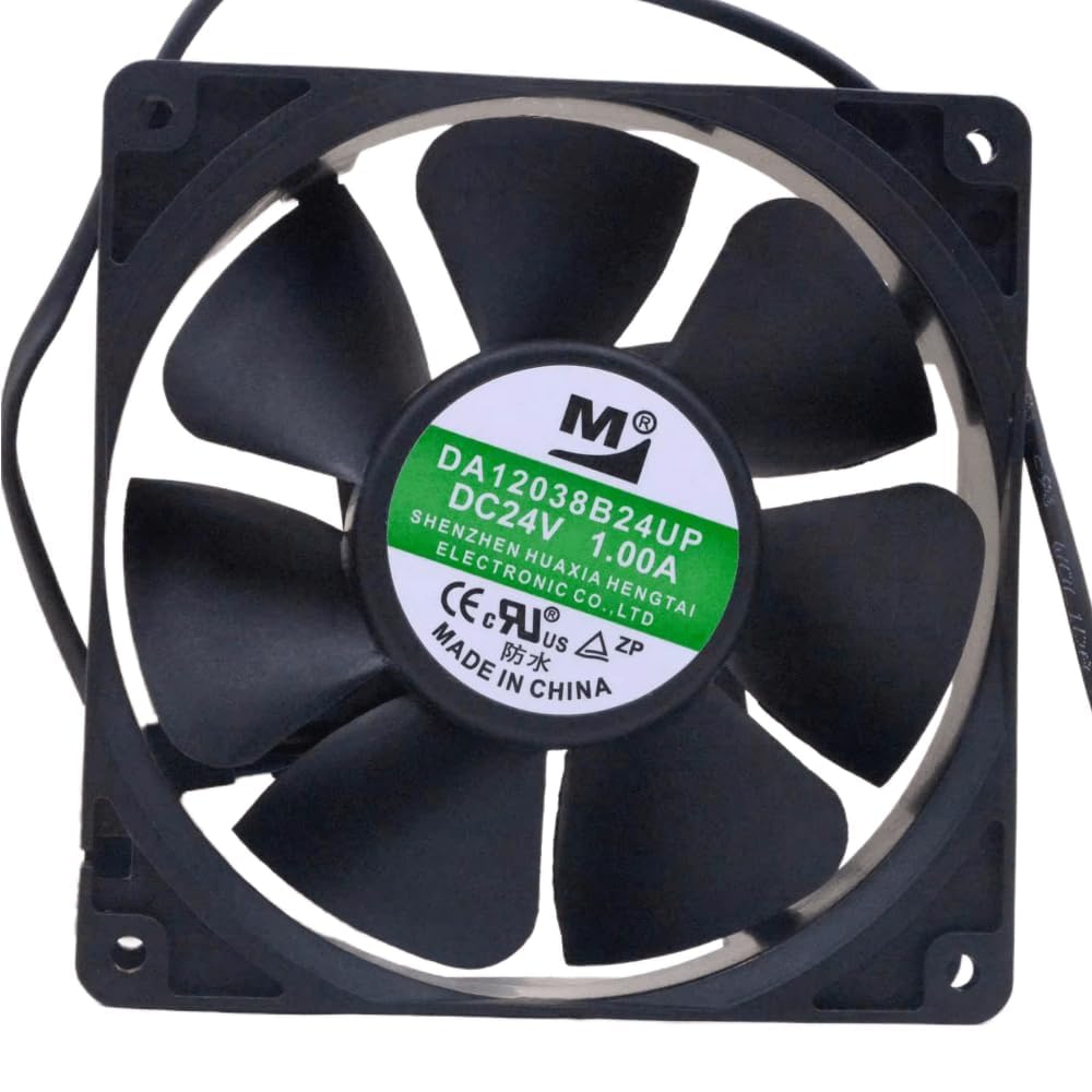 for DA12038B24UP 24V 1.00A 12038 12CM 120X120X38MM 3-Wire Cooling Fan