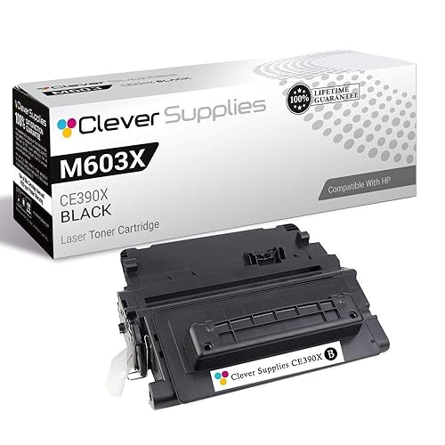 CS Replacement Toner Cartridge Compatible with HP M603XH CE390X Black