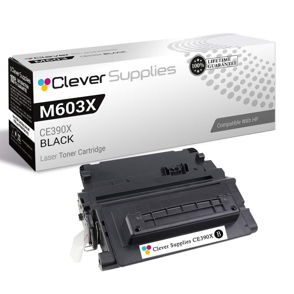 CS Replacement Toner Cartridge Compatible with HP M603XH CE390X Black