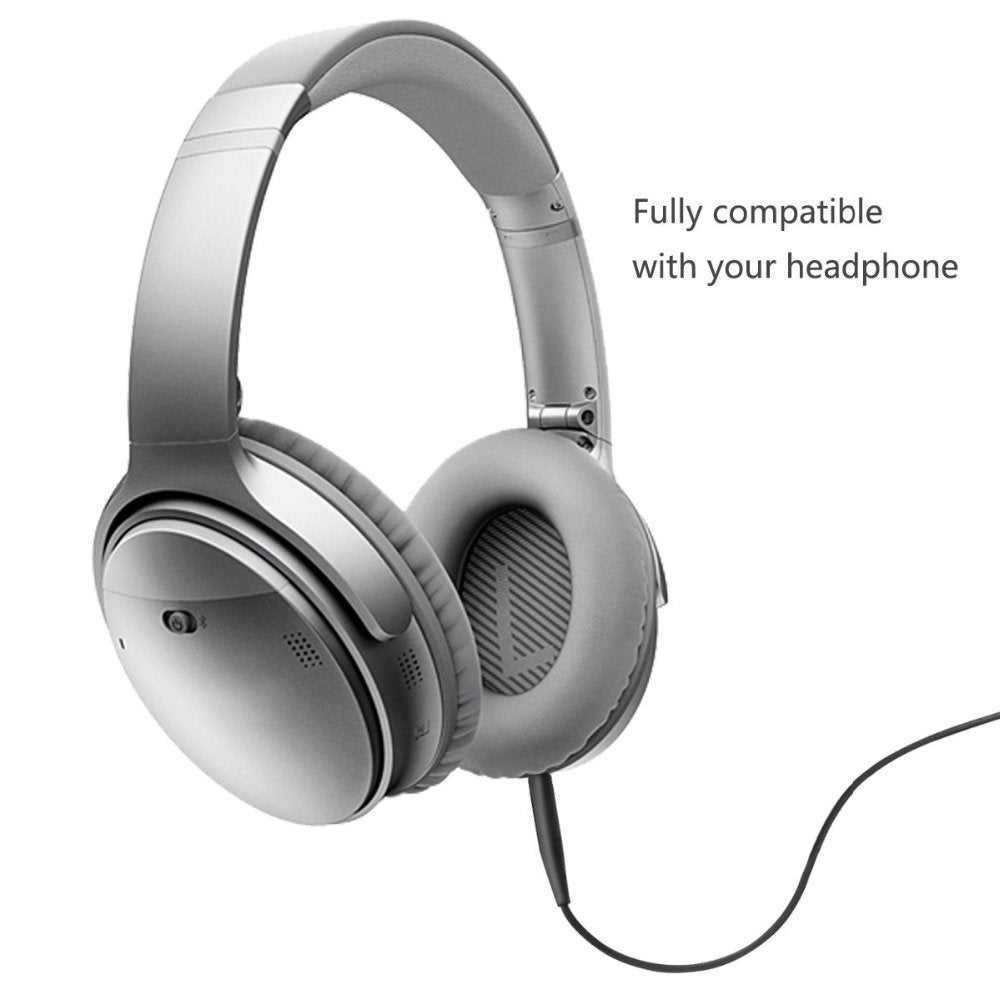 Tobysome QC45 Replacement Audio Cable Compatible with Bose On-Ear 2 OE2 OE2i QC20 QC25 QC35 QC45 QC2 QC3 QC35II Soundlink SoundTrue Headphone Audio…