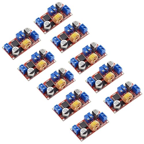 10pcs Lithium Battery Charger Module Board 5A DC naar DC CC CV LED Driver Step Down Buck Converter Board Constant Current Voltage XL4015